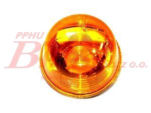 LAMPA tangde KIERUNKOWSKAZU MB AXOR/ATEGO Z WTYCZKĄ I GNIAZDEM POMARAŃCZOWA OKRĄGŁA