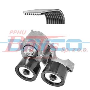 ZESTAW dayco NAPINACZA PASKA WIELOROWKOWEGO DAF CF85.360/410/460/510// XF95.560 // XF105.410/460/510/560 MOT.MX265/300/340/375 --- PASEK 9PK1425