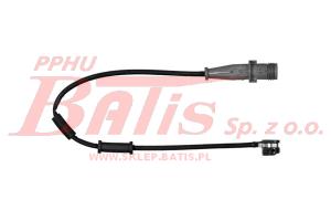 CZUJNIK trw ZUŻYCIA KLOCKÓW HAMULCOWYCH L-270 MM DO KLOCKÓW 29108 IVECO /MAN/MB/SCANIA/VOLVO  DAF XF106 - z blaszkami   WL085  / 1 szt = kpl na oś /