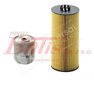 WKŁAD FILTRA OLEJU KPL 2 SZT/WKŁAD   PUSZKA WIRÓWKA DO MERCEDES/ACTROS MP2/ Z SILNIKAMI V6 I V8 EURO 3  man hummel