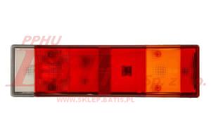 LAMPA vignal /lewa TYLNA / 7-segmentowa / wtyczka z tyłu / z podświetleniem tablicy / strona prawa: 0233781 /