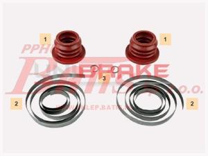 KPL NAPRAWCZY unb ZACISKU USZCZELNIENIA TŁOCZKÓW ZACISKU HAMULCOWEGO HALDEX MODUL X