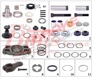 KPL.NAPRAWCZY unb ZACISKU HAMULCA MERITOR DX195 / łożysko igiełkowe /