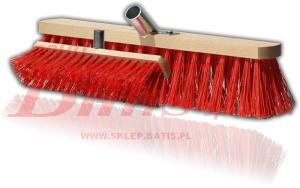 SZCZOTKA ULICÓWKA 80 cm Z TWARDEGO WŁOSIA / bez kija / kij do szczotki 3010330 /