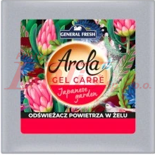 ZAPACH arola /kostka JAPOŃSKI OGRÓD - 150g / odświeżacz powietrza w żelu / opakowanie 8 szt. / kształt: kostka; GEL CARRE /