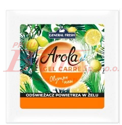 ZAPACH arola /kostka NOWY OLIMP - 150g / odświeżacz powietrza w żelu / opakowanie 8 szt. / kształt: kostka; GEL CARRE /