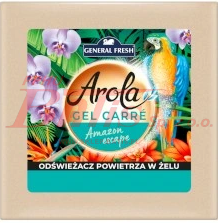 ZAPACH arola /kostka AMAZOŃSKA UCIECZKA - 150g / odświeżacz powietrza w żelu / opakowanie 8 szt. / kształt: kostka; GEL CARRE /