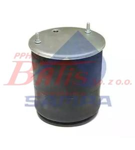 PODUSZKA sampa ZAWIESZENIA SAF 2919V //W PŁYCIE GÓRNEJ 2 - SZPILKI /2x M12 X 1,75 -  210 rozstaw /    WLOT / M22x1,5 / /DZWON OTWÓR NA ŚRUBĘ M16 //DZWON PLASTIKOWY  / waga 9,13 kg /