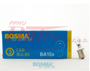 ŻARÓWKA bosma 24V 18W BA15s // 25x47 mm