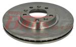 TARCZA trw /przód HAMULCOWA / CITROEN XM; PEUGEOT 407, 508 I, 508/KOMBI, 605, 607 1.6-3.0 06.89- / strona: L/P /