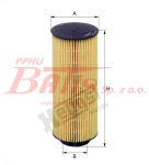 WKŁAD hengst  FILTRA OLEJU SCANIA SERIA 4/164/P/R/T