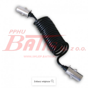 PRZEWÓD hico SPIRALNY ELEKTRYCZNY  hella  TYP-N BEZ BOLCA / wtyczki metalowe zalewane /