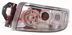 REFLEKTOR depo PRAWY ZE ŚWIATŁEM PRZECIWMGIELNYM RVI PREMIUM DXI CZARNY STEROWANY RĘCZNIE