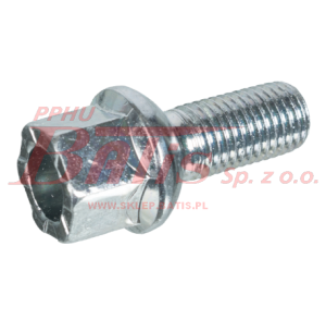 ŚRUBA febi KOŁA AUDI 80 B2, 90 B2, A2, COUPE B2; SEAT AROSA, CORDOBA, CORDOBA VARIO, IBIZA II, INCA, TOLEDO I 1.0-2.9 05.73-06.09 / M12x1,5, długość gwintu: 24mm, dł.: 24/45,5mm, kula /