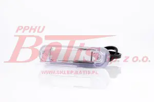 LAMPA fristom /niebieska  OBRYSOWA LED 12-30V / wiązka elektryczna 0,15m / dostępne kolory: żółty, czerwony, niebieski, zielony / opakowanie: 10szt. /