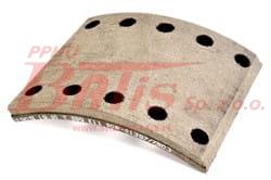 KPL.OKŁADZIN textar H-CA 19032 T099 NAD. 1 180*422 19MM BPW/SAF/KAESSBOHRER NA BĘBEN 420