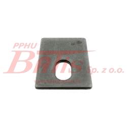 BLACHA febi MOCUJĄCA / 44 X 32,5 X 3,5 / ELEMENT SZCZĘKI HAMULCOWEJ MERCEDES ACTROS, ACTROS MP2 / MP3, ATEGO, ATEGO 2, AXOR, AXOR 2, CONECTO (O 345), LK/LN2, LP, MK, NG, O 303, O 304, O 305, O 330, O 340, O 403, O 404 01.59-