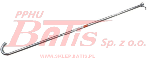 DRĄŻEK kraj NACIAGOWY Z REGULACJĄ laska mikołaja / slimliner / L2400M / tyczka do plandeki /