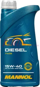 OLEJ mannol UNIVERSAL / 15W40 /1L/ ACEA A3/B4; MB 229.1, 229.3; VW 501.01/505.00/502.00/500.00; RENAULT RN0700/0710; PSA B71 2294 /