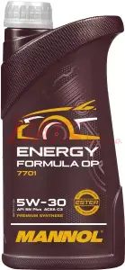 OLEJ mannol /1L 5W30 ENERGY / ACEA A3/B4; API SN/CH-4; VW 502.00/ 505.00/ 503.01/ 501.01; MB 229.3/ 229.5; BMW LL-98; FORD WSS-M2C913-B; RENAULT RN0700 / 0710 MANNOL MN7511-1 /