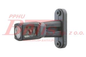 LAMPA hella OBRYSOWA LED 12-24V / na wysięgniku krótkim / L/P / długość przewodu: 500mm; wtyczka Quick Link /