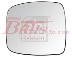 WKŁAD febi LUSTERKA DALEKOSIĘŻNEGO PODGRZEWANY 211*192*40 DAF XF95/105/106 EURO 6