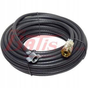 PRZEWÓD hico DO POMPOWANIA KÓŁ  18 M / końcówka prosta / motylek - szybkozłącze /