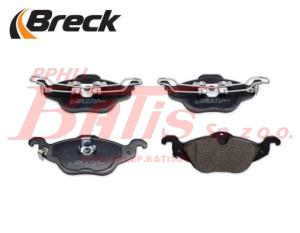 KPL. breck KLOCKÓW HAMULCOWYCH CHEVROLET CORSA; OPEL ASTRA G, ASTRA G CLASSIC, ASTRA G CLASSIC CARAVAN, ZAFIRA A 1.2-2.2 08.94-12.09