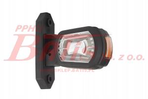 LAMPA horpol /lewa OBRYSOWA LED 12-24V / wysięgnik krótki; ukośny / 3-funkcyjna / przewód: 2x0,75mm2; o długości: 0,4m / prawa strona: 181096 /