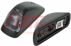 LAMPA tangde / prawa OBRYSOWA BIAŁA / na kabine / MERCEDES AXOR/ACTROS/ATEGO /