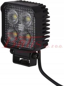 REFLEKTOR hella ROBOCZY LED 12-24V / 1700LM / 5700K / 24W / temperatura pracy: -40*C - 50*C / światło rozproszone; z czujnikiem termicznym /