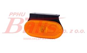 LAMPA horpol / żółta OBRYSOWA DIODOWA OWALNA / 12/24V / WISZĄCA Z ODBLASKIEM /