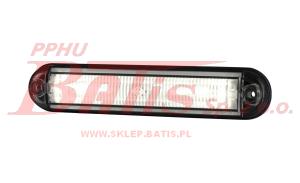 LAMPA horpol OBRYSOWA LED 12-24V / biała / odblaskowa / pasek NEON / od -30*C do 50*C / strona: L/P /