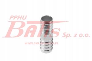 ŁĄCZNIK ALUMINIOWY PROSTY FI 16 / L - 50 mm /