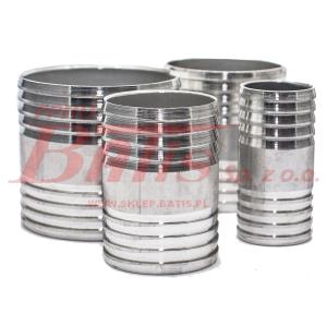 ŁĄCZNIK ALUMINIOWY PROSTY FI 18 / L - 50 mm /