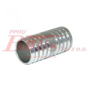 ŁĄCZNIK ALUMINIOWY PROSTY FI 22 / L - 50 mm /