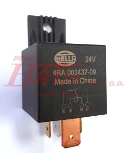 PRZEKAŹNIK hella ŚWIATEŁ 24V / 60A / 4 styki SCANIA T92/GPRT93/GPR112/PRT113/RT142/143/DAF 95XF/