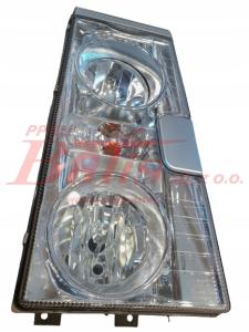 REFLEKTOR hella / lewy MAGNUM NOWY TYP ŚWIATŁA MIJANIA / DROGOWE / POZYCYJNE RVI MAGNUM NT /