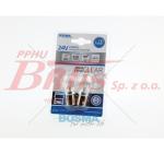 ŻARÓWKA bosma LED 24V 21/5W BAY15D P21/5W (DWUWŁÓKNOWA) 1xLED CREE3535 BIAŁY 6000K / PRZEJRZYSTA bańka / blister 2sztuki / canbus /