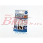 ŻARÓWKA bosma LED POMARAŃCZOWA 24V/21W BAU15s 1xLED CREE3535 / PRZEJRZYSTA bezbarwna bańka / canbus / blister 2szt