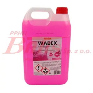 PŁYN vaba / 5 litrów / różowy G12  DO CHŁODNIC RÓŻOWY / antifreeze / G12  NOWY  -35C  /opakowanie 5 litrów / sprzedawany na sztuki /  opakowanie złote / nowa formuła dłuższa żywotność /