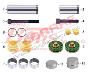 ZAŚLEPKA unb ZACISKU HAMULCOWEGO 42mmX29mm / uszczelnienie siłlownika / WABCO PAN19-22