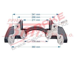 WSPORNIK unb ZACISKU HAMULCOWEGO MERCEDES SK7