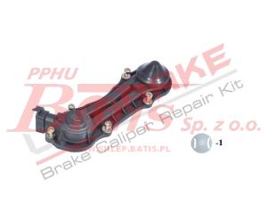 POKRYWA unibrake ZACISKU HAMULCOWEGO / KNORR / z czujnikiem / 2 śrubki / 3 kable / SB6/SB7 / MERCEDES /