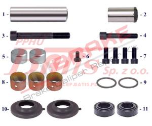 KPL.NAPRAWCZY unb ZACISKU HAMULCOWEGO MERITOR ELSA2/195-225