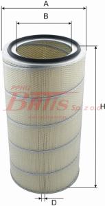 WKŁAD exmot FILTRA POWIETRZA IVECO/EUROTRAK/CURSOR/EUROTRAKKER/MOT.8460.41K EURO2