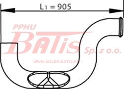 RURA WYDECHOWA ŚRODKOWA RVI MAGNUM EURO 3/4// VOLVO FH 12 dinex