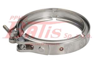 OBEJMA dinex RURY WYDECHOWEJ PRZEDNIEJ Fi: 101,6mm / DAF / INOX /