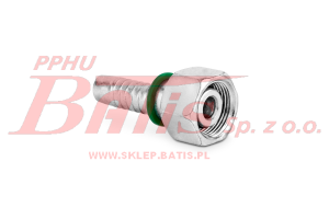 KOŃCÓWKA PRZEWODU ELASTYCZNEGO Z O-RINGIEM I NAKRĘTKĄ 15 M22*1,5 NA WĄŻ FI-13