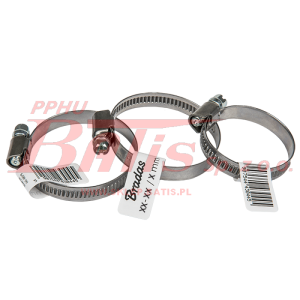 OPASKA ZACISKOWA ŚLIMAKOWA / rozmiar 8-12 mm / din 3017 /
